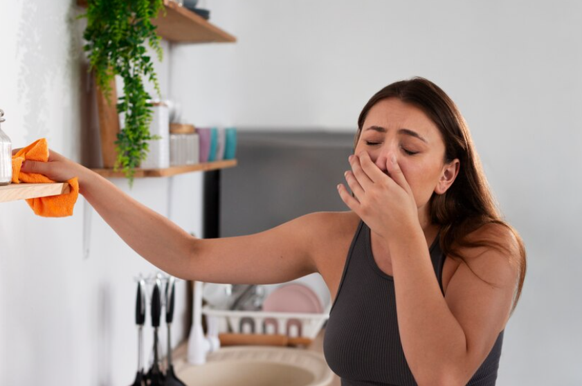 cách khử mùi dầu hỏa trong phòng
