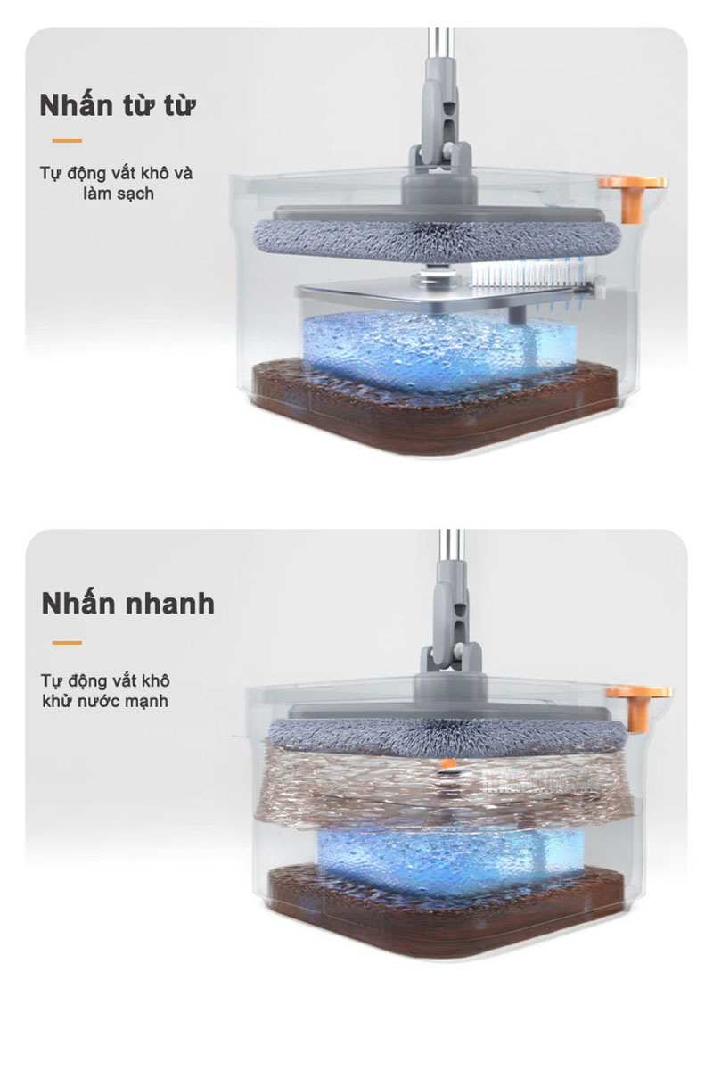 cách sử dụng cây lau nhà
