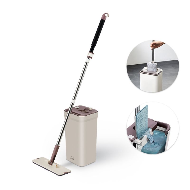 Hướng dẫn sử dụng cây lau nhà lock and lock