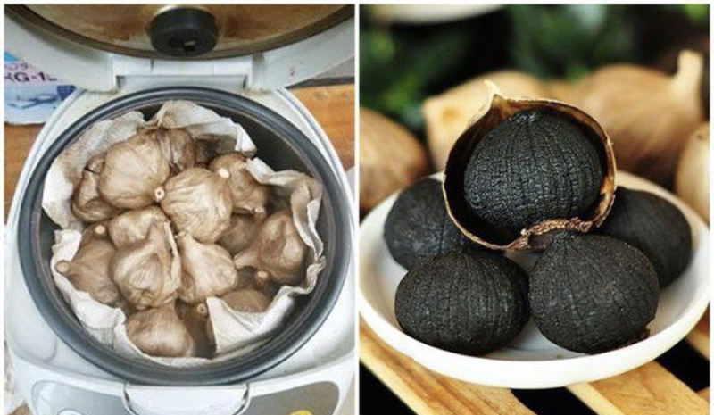 cách làm tỏi đen bằng nồi cơm điện