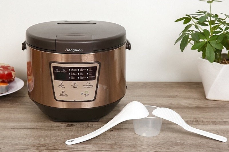 cách sử dụng nồi cơm điện kangaroo 1 8l