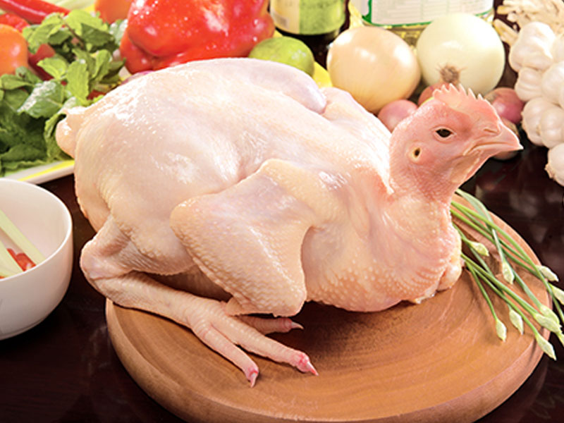 Gà hấp nồi cơm điện