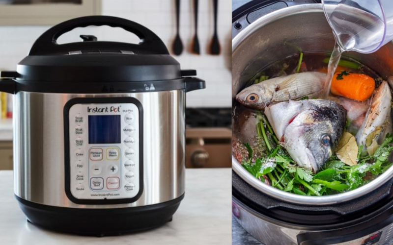 kho cá bằng nồi áp suất