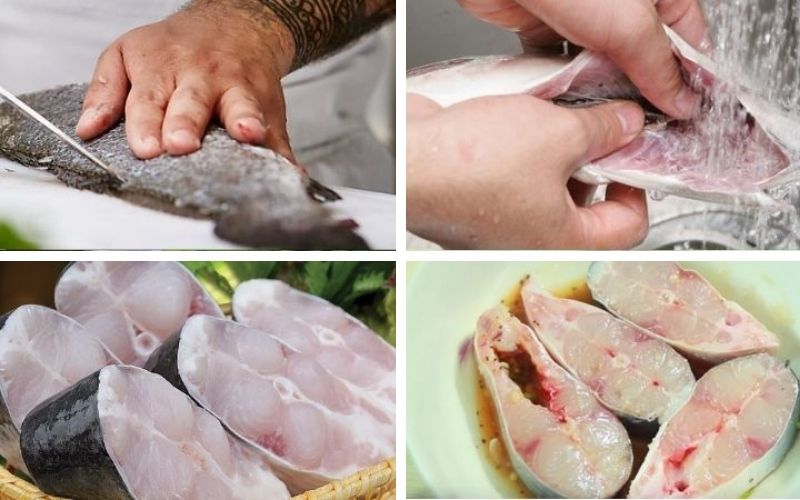 kho cá bằng nồi cơm điện