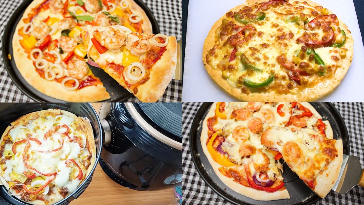 làm bánh bằng nồi chiên không dầu