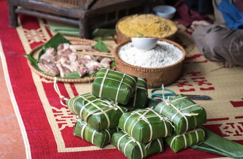 luộc bánh chưng bằng nồi áp suất
