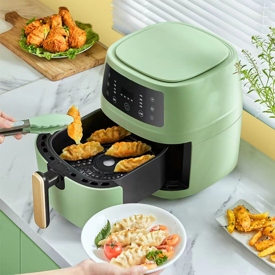 nên mua nồi chiên không dầu loại nào