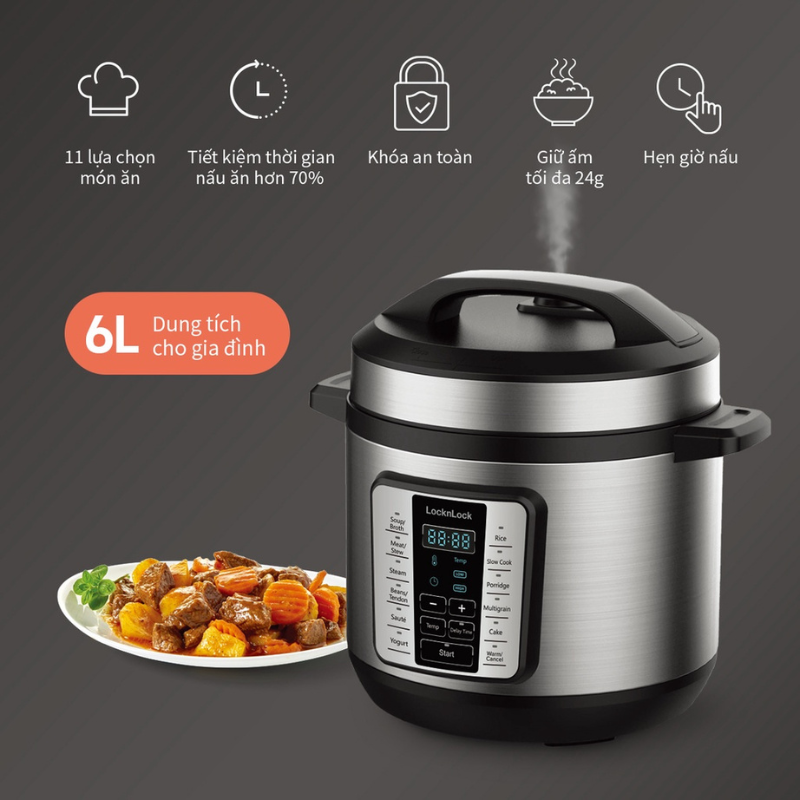 nồi áp suất điện nào tốt