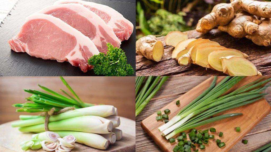 thịt hấp nồi cơm