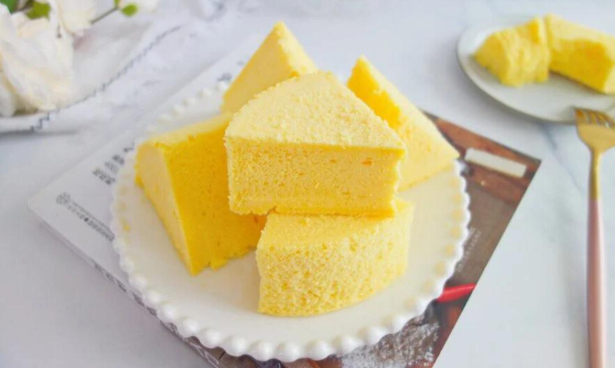cách làm bánh bông lan bằng nồi chiên không dầu