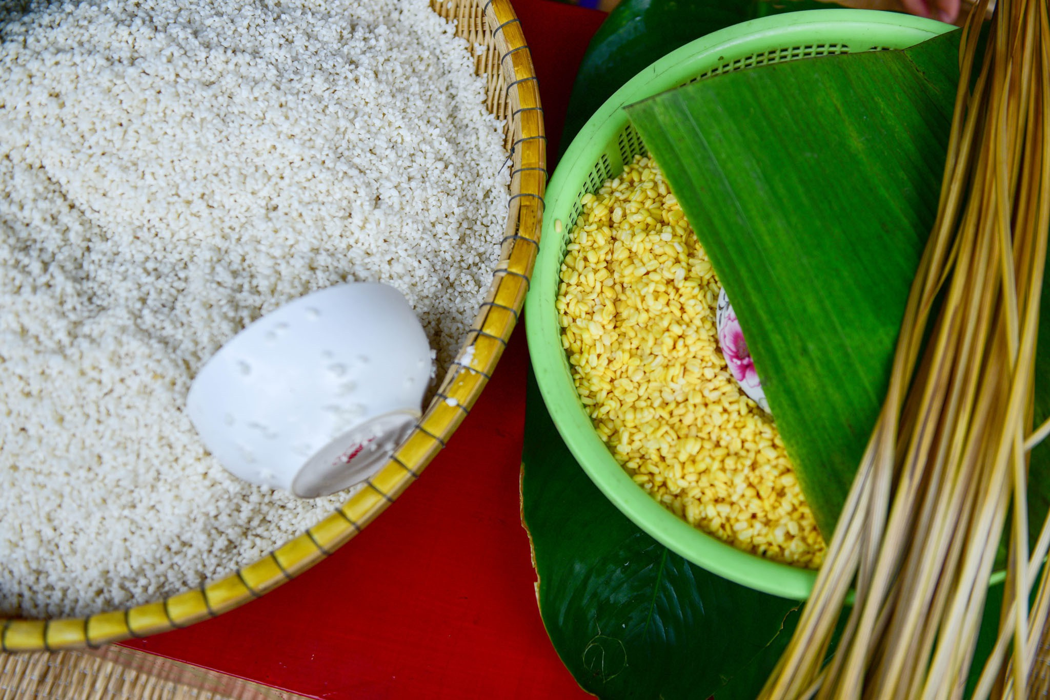 luộc bánh chưng bằng nồi áp suất