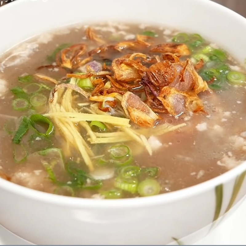 nấu cháo bằng nồi áp suất