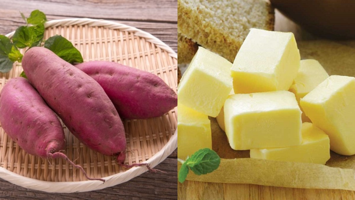 nướng khoai bằng nồi chiên không dầu