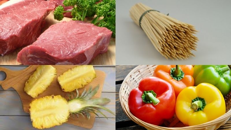 Nướng thịt bằng nồi chiên không dầu