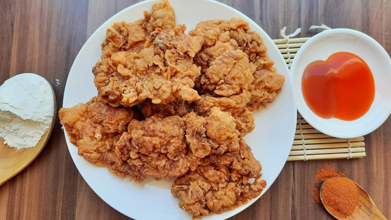 Nướng thịt bằng nồi chiên không dầu
