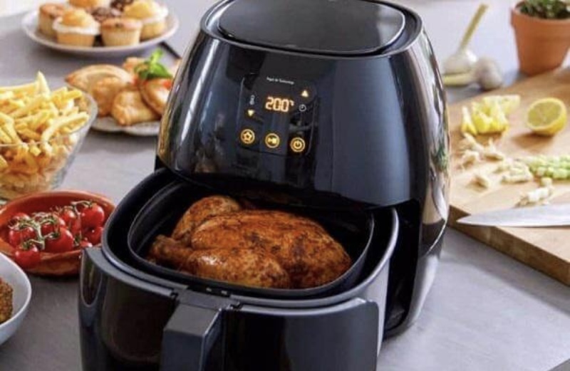 nướng vịt bằng nồi chiên không dầu
